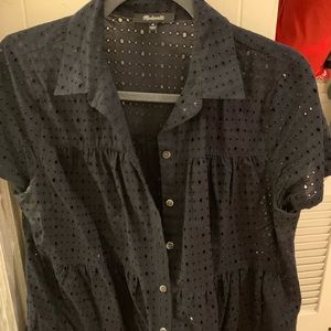 MADEWELL EYELET TOP